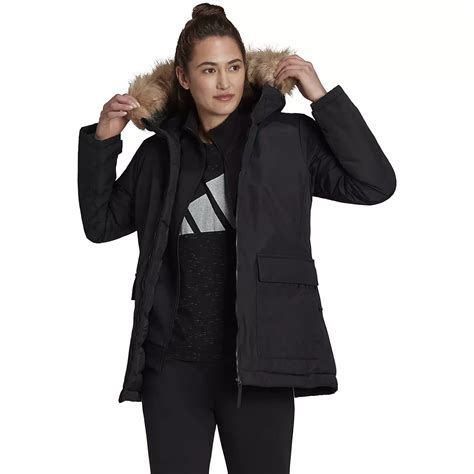 woll parka damen adidas|adidas Women's Utilitas Hooded Parka .